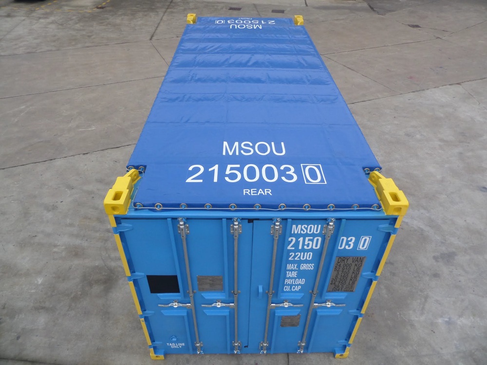 20ft Open Top With Tarpaulin<br>DNV Offshore container